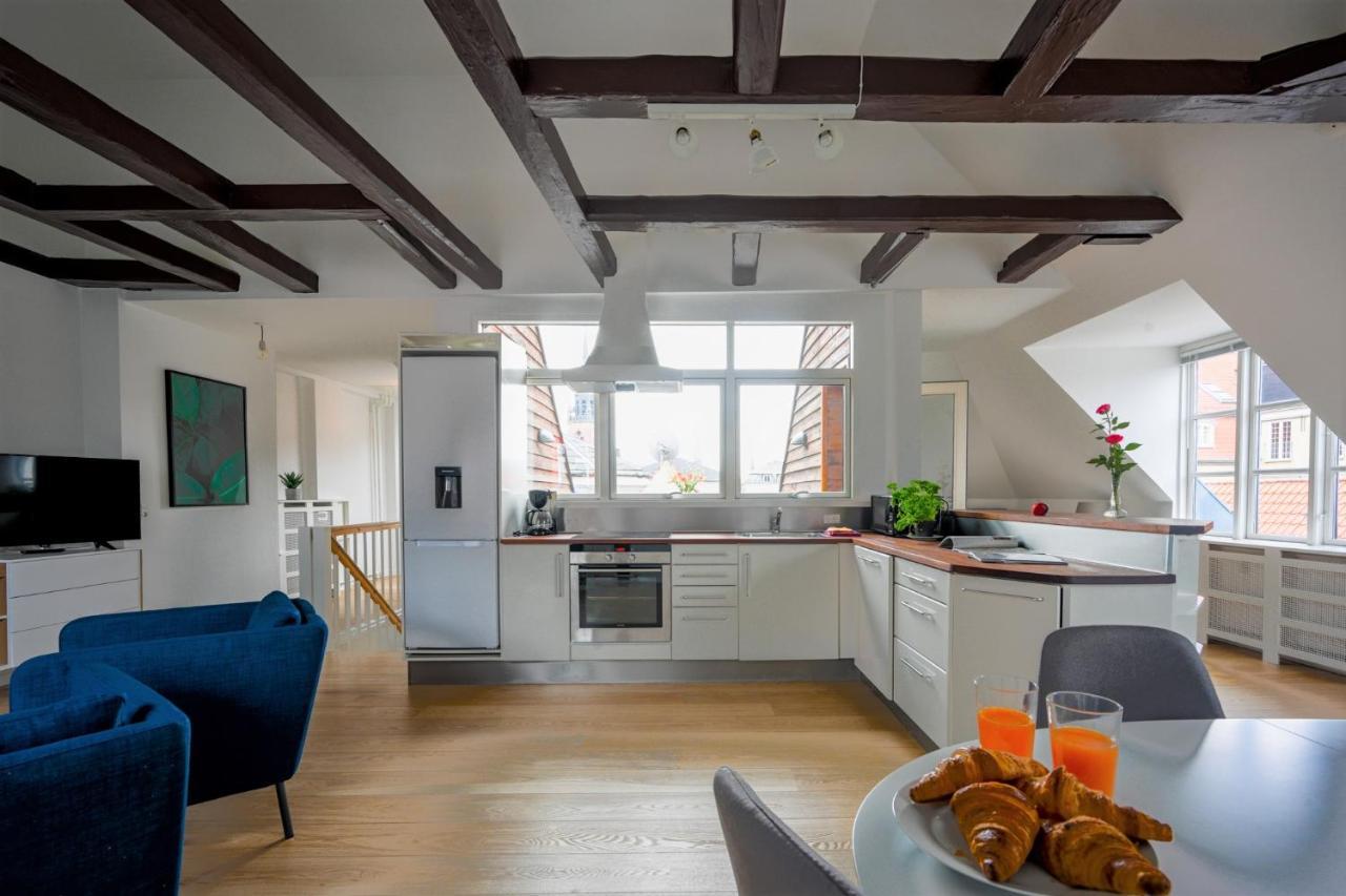 كوبنهاجن Sanders Merchant - Dreamy Three-Bedroom Apartment With Terrace المظهر الخارجي الصورة
